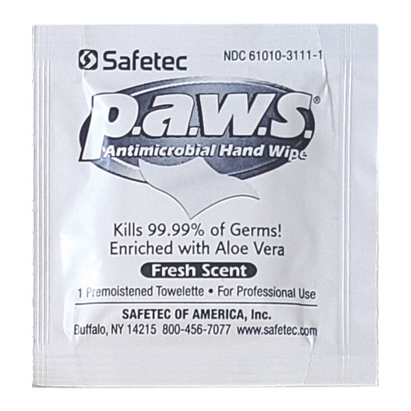 AERO Healthcare AW8200 PAWS Antimicrobial Hand Wipe