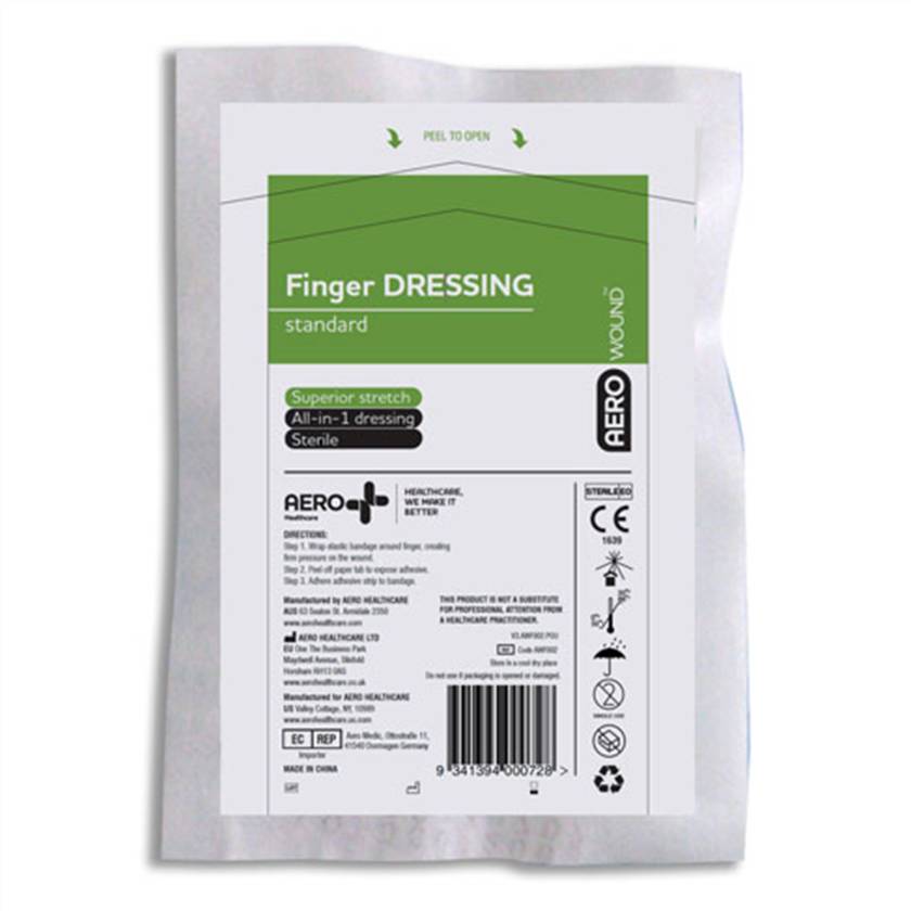 AERO Healthcare AWF002 AeroWound™ Finger Dressings - Pack of 50