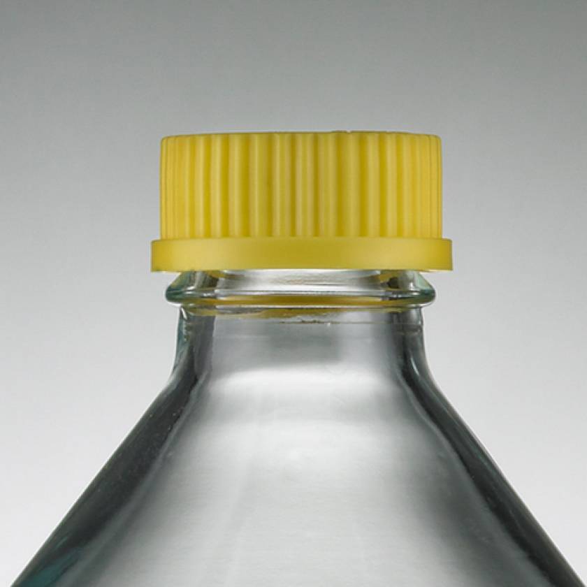 Replacement Yellow Cap (GL45) For Hybex Media Storage Bottle