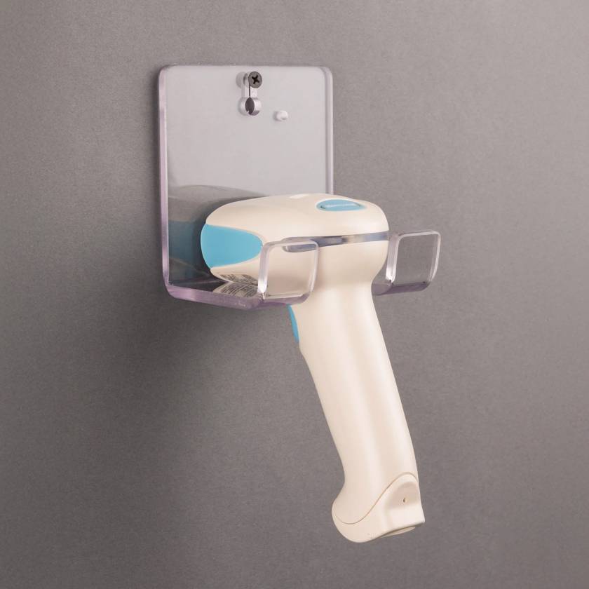 Poltex BARCODE-W Barcode Scanner Holder - Wall Mounted (Scanner is Not Included)