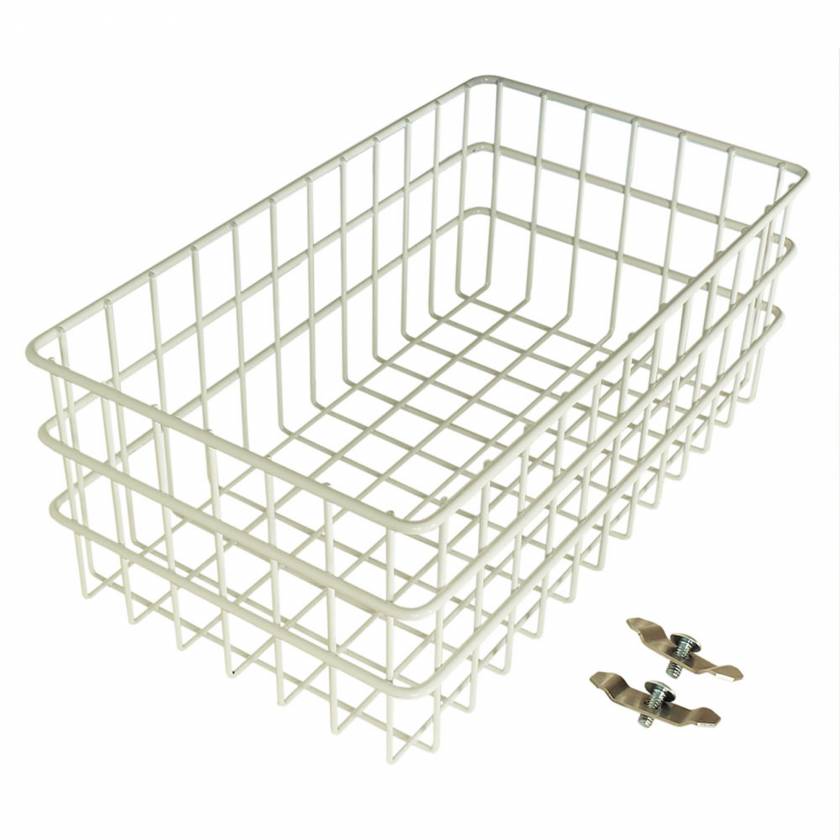 Harloff BASKETDM (Our SKU: BASKETLGDM) Large Utility Basket with Mounting Brackets