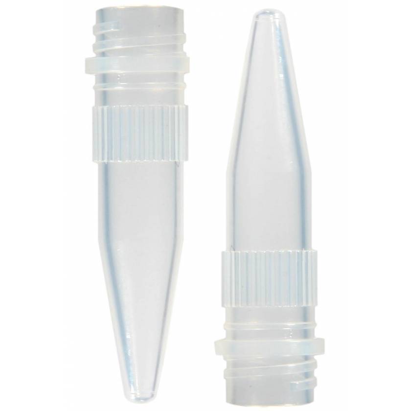 Bio Plas 1.5mL Screw Cap Conical Microcentrifuge Tube - Natural