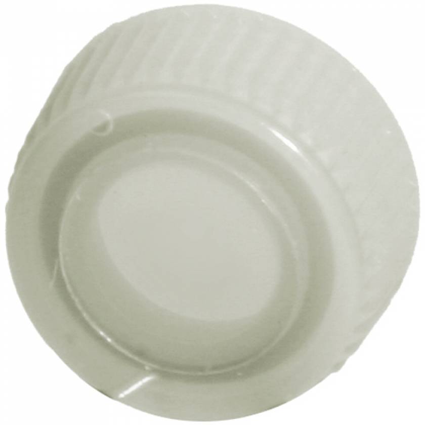 Siliconized Screw Cap with O-Ring for Bio Plas Siliconized Microcentrifuge Tube - Natural