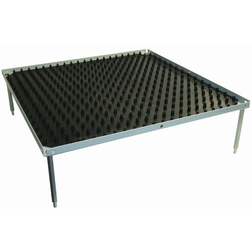Optional Stacking Platform With Dimpled Mat - Large 12"x12"