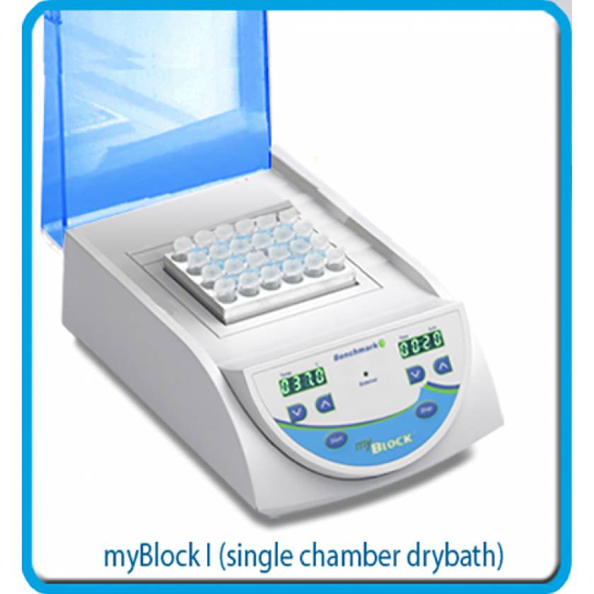 myBlock I Digital Dry Bath - Single Chamber with 1 Quick-Flip Block 