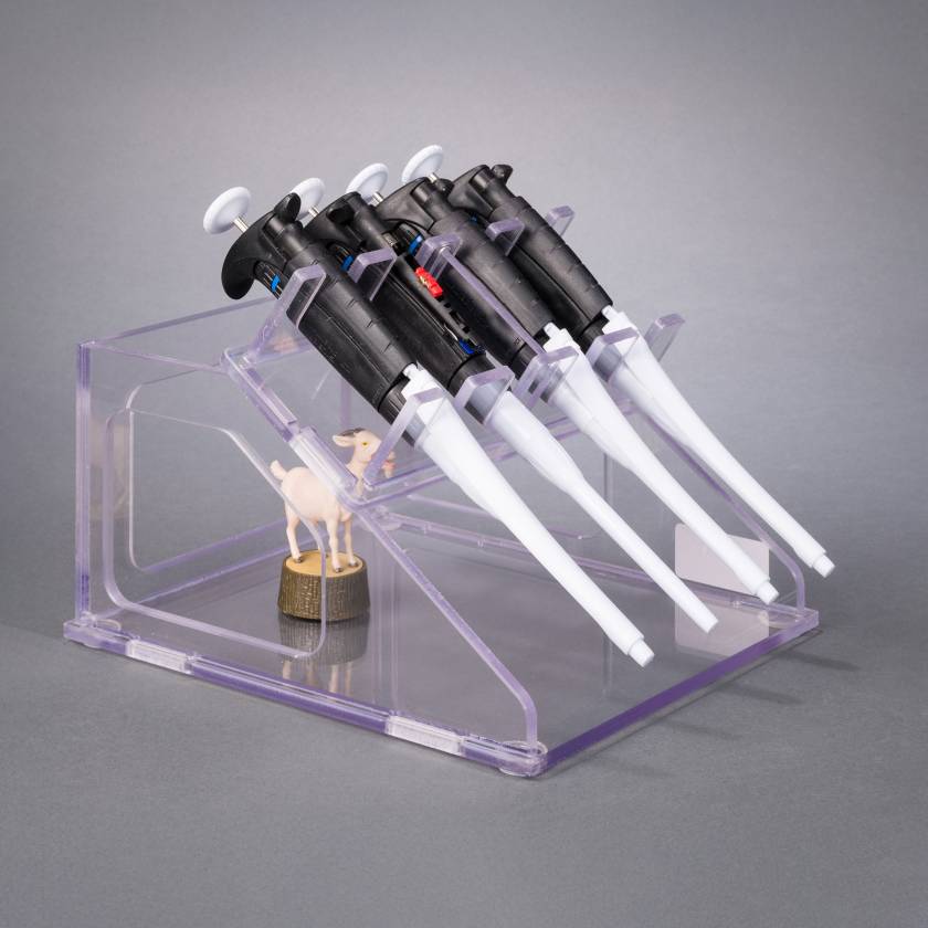 Poltex BTSYSPIPRK Benchtop Stack System Pipette Rack (Pipettors and Display Props are not included.)