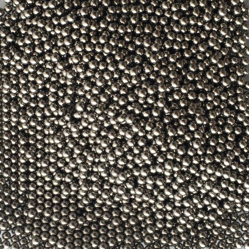 Benchmark D1133-28 Bulk Beads, Stainless Steel, 2.8mm, Acid Washed