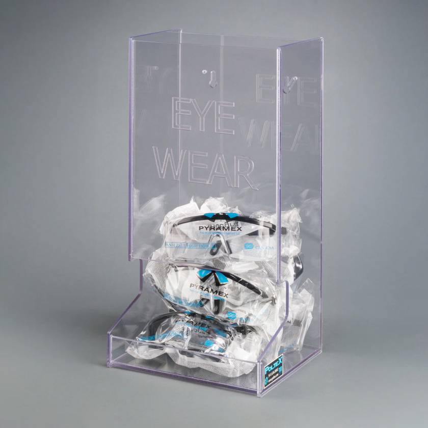 Poltex BULKEYE Bulk Protective Eyewear Dispenser (Eyewear not included.)