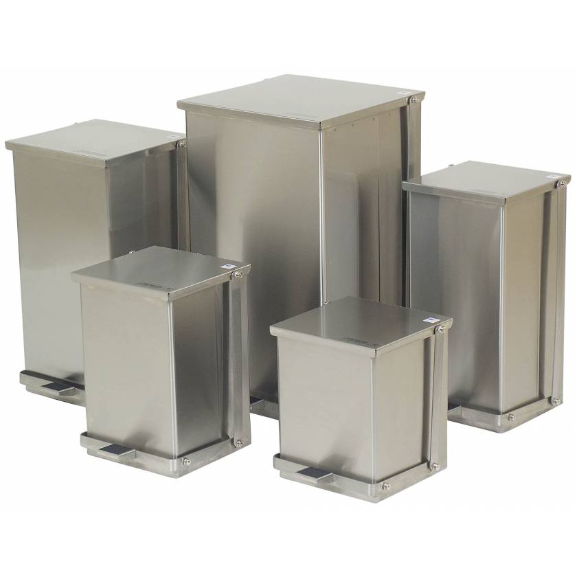 Stainless Steel Step-On Cans