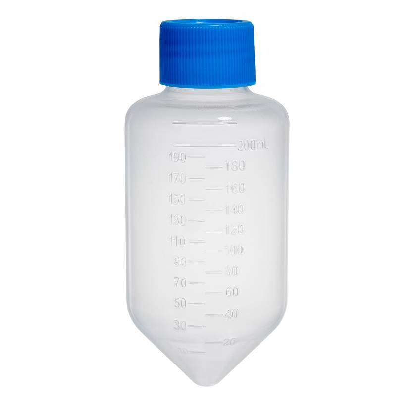 MTC Bio 225mL Sterile Conical Centrifuge Tube, PP, with PE Plug-Seal Screw Cap Model C0225