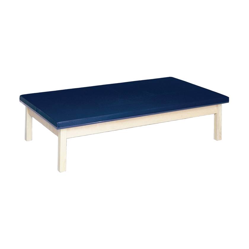 CanDo® Fixed Height Mat Platform Table with Upholstered Top