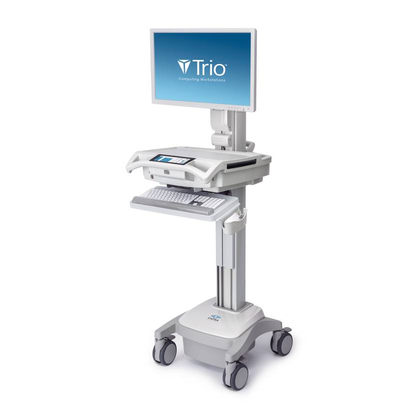 Capsa Trio™ Mobile Computing Workstation (Monitor, Keyboard, and Mouse are Not Included)