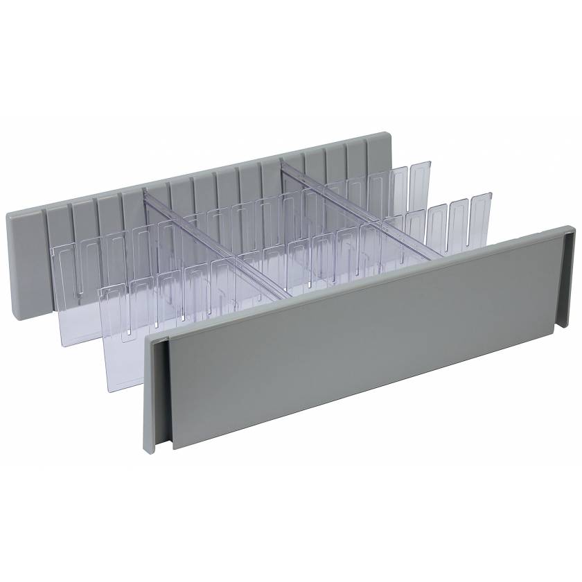 DETECTO 6 Inch Drawer Divider Set for Rescue Series Medical Carts