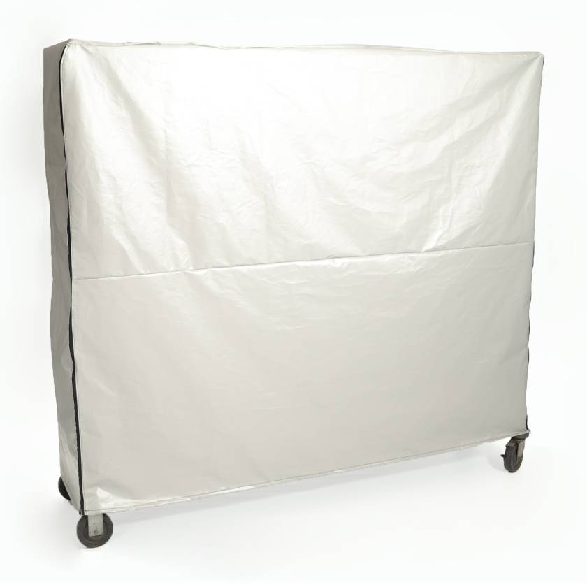 Casco C-Matt™ Medical Cart and Rack Cover with Zipper, Grey Bruin Vinyl (Cart is Not Included) 