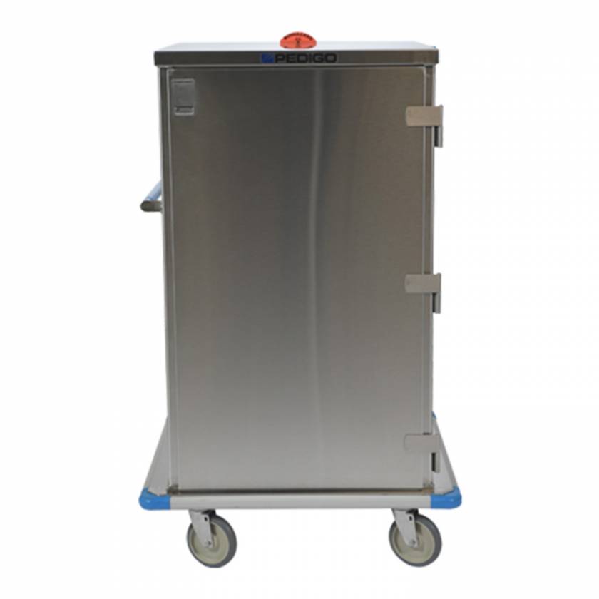 Pedigo CDS-335-B Gen3 Closed Surgical Case Cart with Single Door, Tall - 35" W x 32.75" D x 56" H