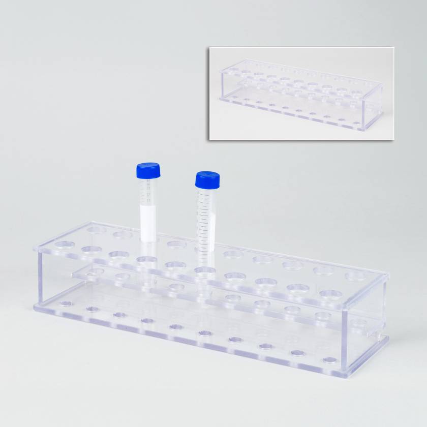 Poltex CONIC15 Conical Tube Rack - 20 x 15 mL Tubes (Conical tubes are not included.)