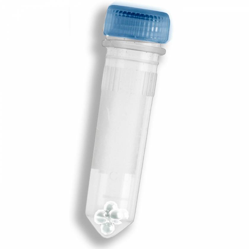 Prefilled 2.0ml tubes, 6 mm Ceria Based Zirconium Oxide Satellite, 50pk