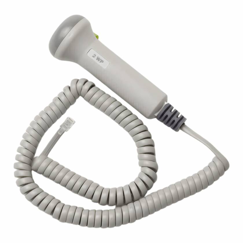 Newman Medical D2W Waterproof Fetal Probe for DigiDop Doppler - 2 MHz (Replacement Coiled Cord is Sold Separately)
