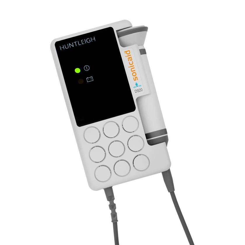 Huntleigh Healthcare D920-USA Sonicaid® D920 Doppler, Audio Only with 2 MHz, Obstetric Probe