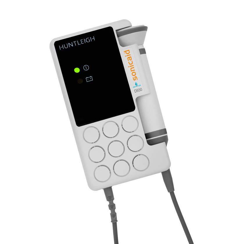 Huntleigh Healthcare D930-USA Sonicaid® D930 Doppler, Audio Only with 3 MHz, Obstetric Probe