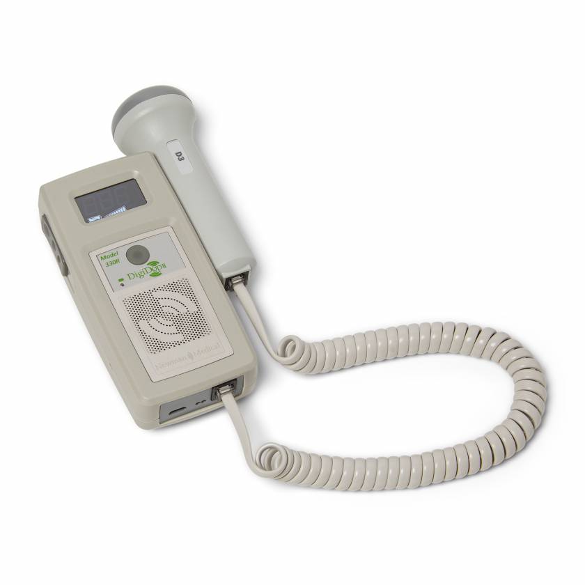 Newman Medical DD-330R-D3 DigiDop-330R Digital Doppler, Non-Display, Rechargeable with Fetal Probe - 3 MHz
