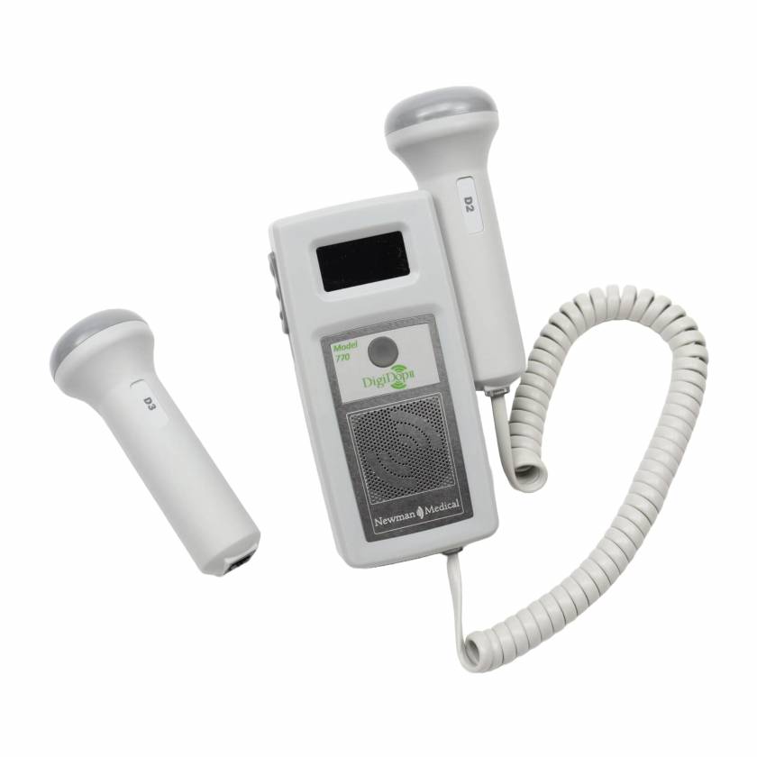 Newman Medical DD-770-OB Digidop-770 Digital Doppler, Heart-Rate Display with Fetal Probes - 2 MHz and 3 MHz