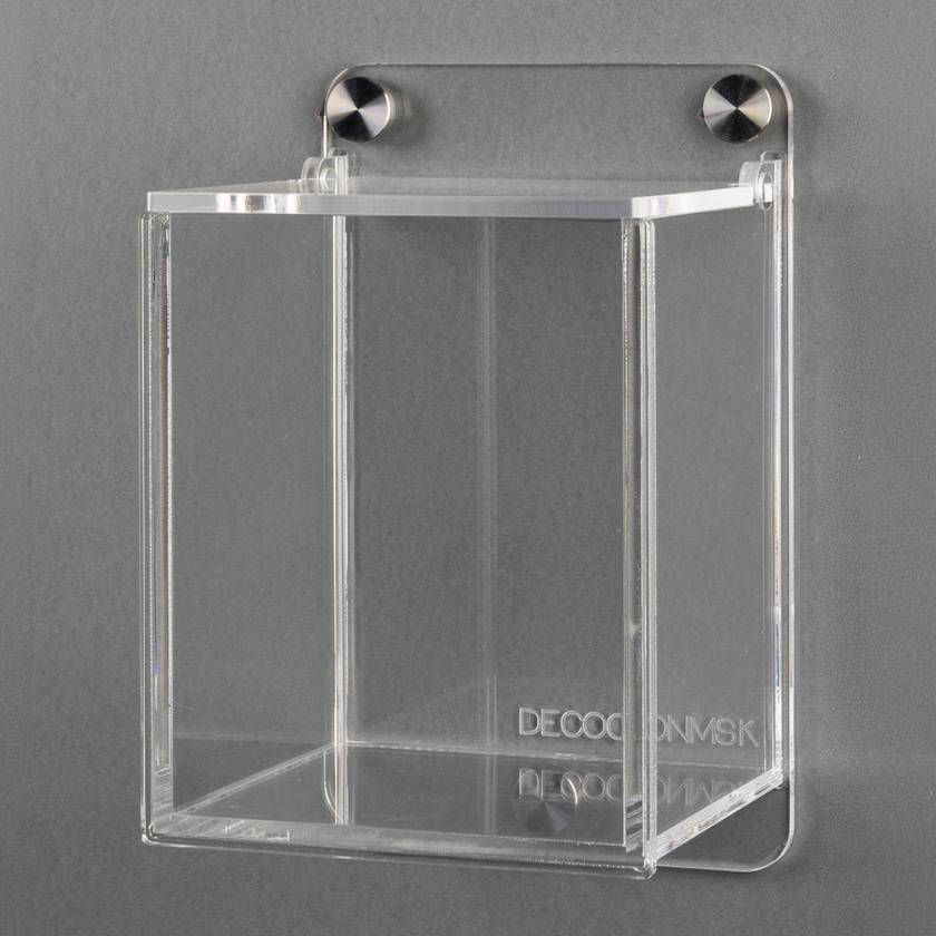 Poltex DECOCONMSK-W Deco Cone Mask Holder with Lid