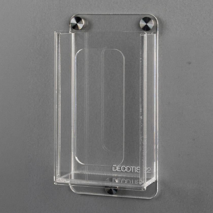 Poltex DECOTIS22-W Deco Tissue Box Holder, 2.2" Depth