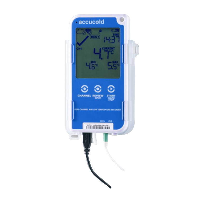 Accucold DL11BWiFiKIT Single-Channel NIST-Calibrated Digital Data Logger