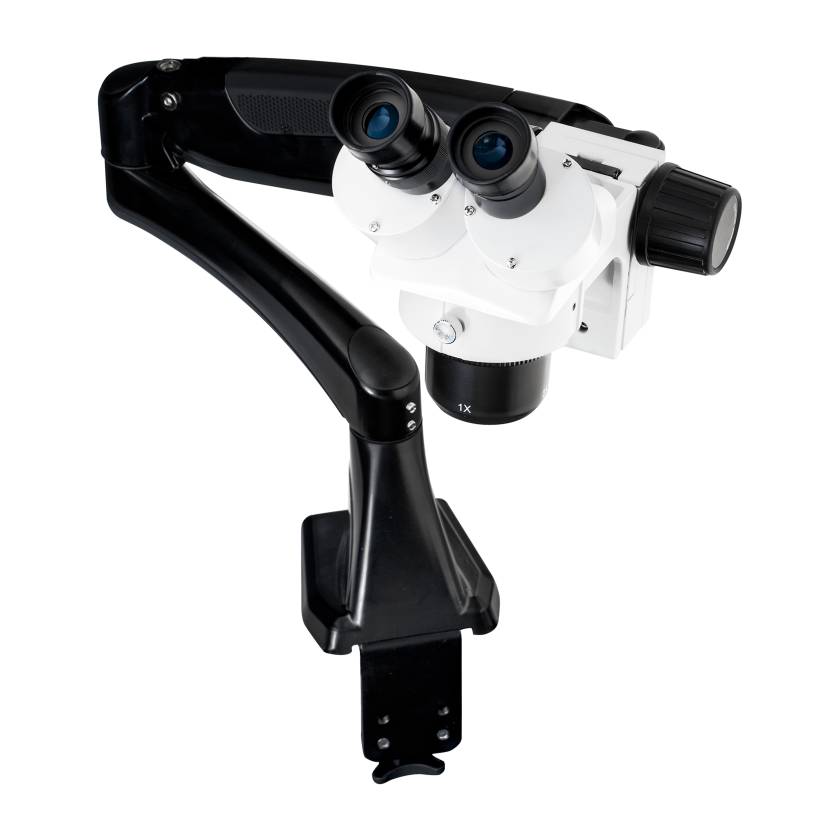 LW Scientific DMM-S12N-PA77 DM Dual Mag Binocular Stereo Microscope with Pneumatic Flex Arm