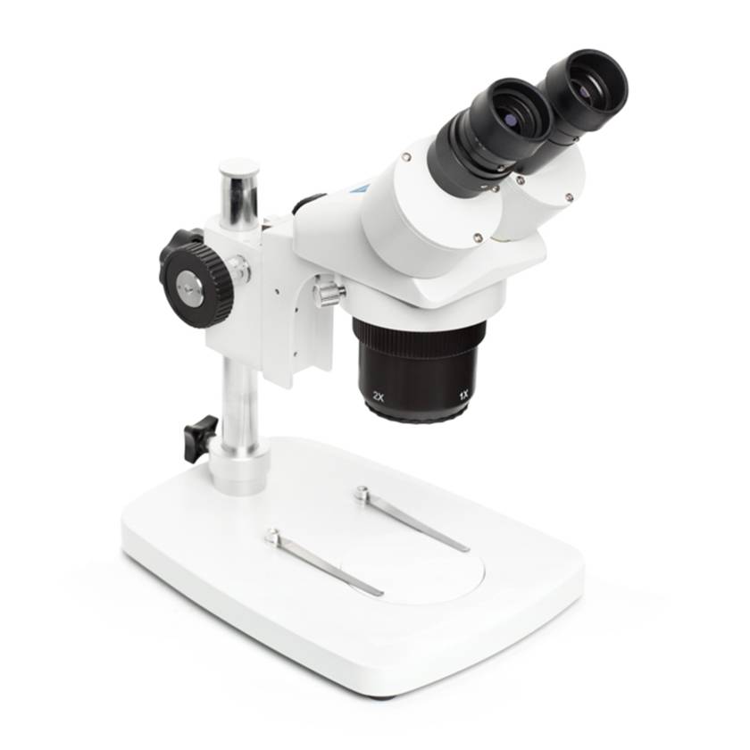 LW Scientific DMM-S13N-PL77 DM Dual Mag Binocular Stereo Microscope with Pole Stand