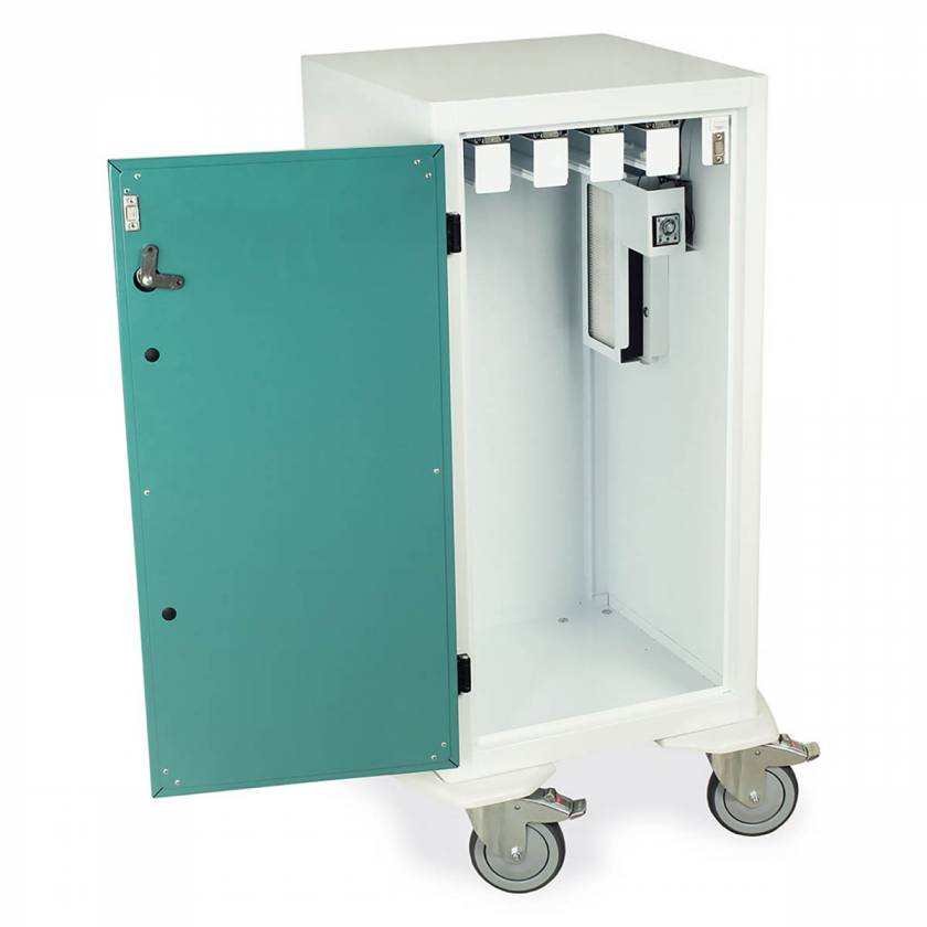 Harloff DSC24SKDP Short Savary Dilator Drying Cart with HEPA Filter