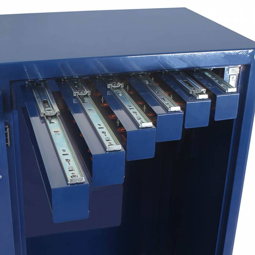 Harloff DSC36TKDP High Volume Savary Dilator Drying Cart with HEPA Filter