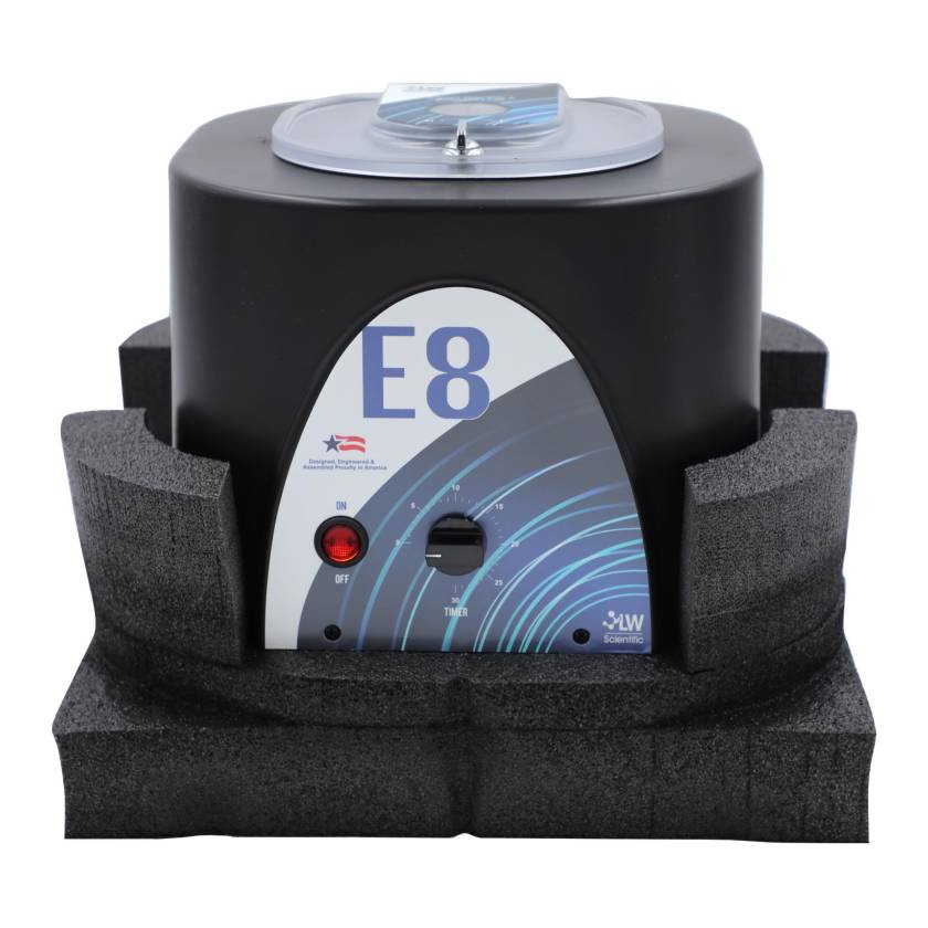 LW Scientific E8C-U8AF-150P E8 Portafuge Portable Centrifuge, Fixed Speed - With Included Car Seat