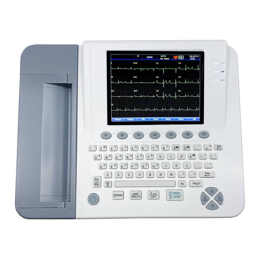 Edan SE-1200 Express 12-Channel ECG with 8.4" Screen and WiFi