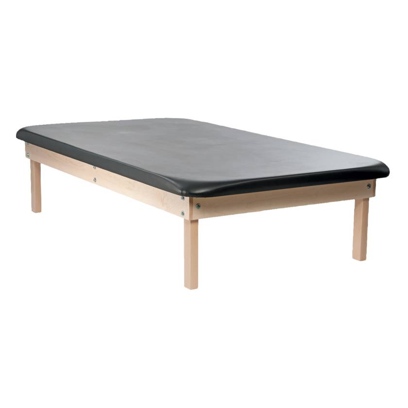 Pivotal Health Solutions MAT-4872-4L Edge Sport Wood Mat Table with 4-Leg - 48" W x 72" L x 19" H