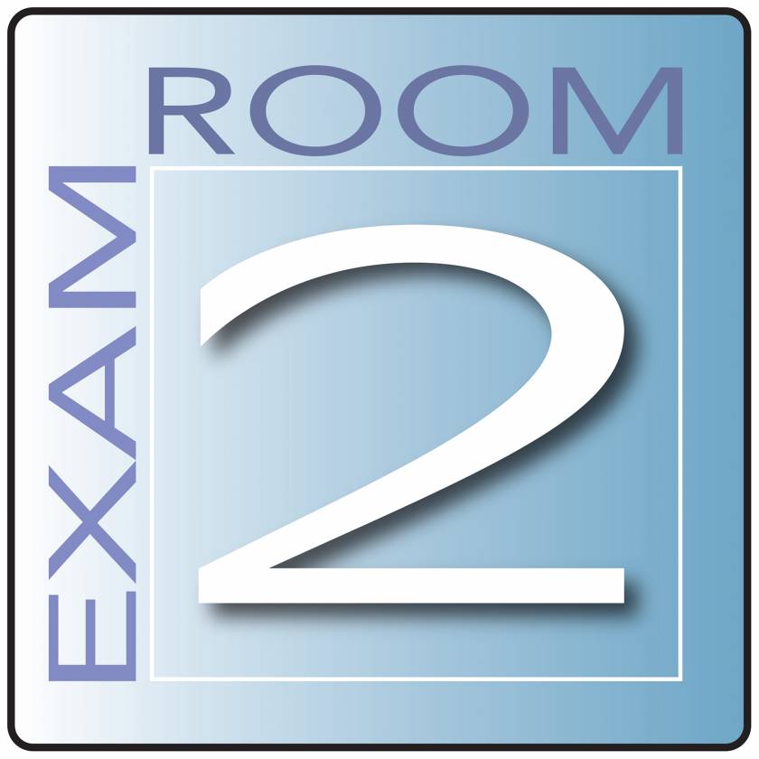 Clinton EX2-BSkytone Exam Room Sign 2