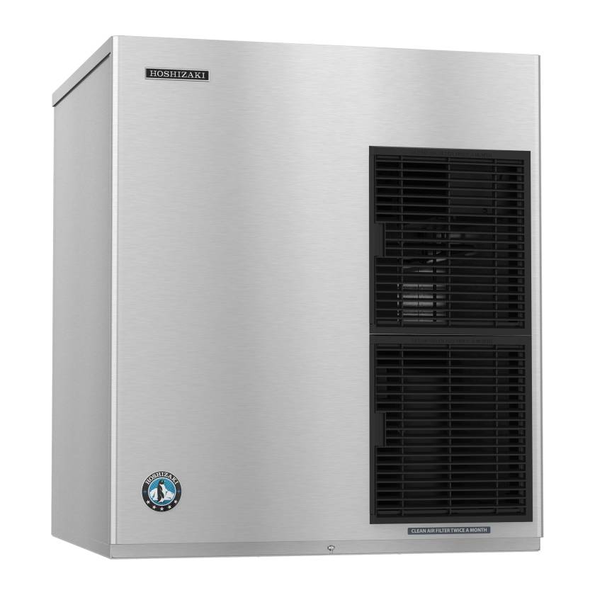 Hoshizaki F-1501MRJZ Slim-Line Series Remote-Cooled Modular Flaker Ice Machine - Up to 1,532 lb/24-Hour Ice Production