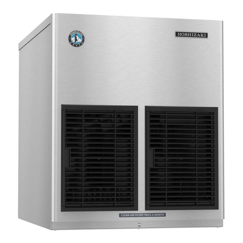 Hoshizaki F-801MWJ-C Slim-Line Series Water-Cooled Modular Small Cubelet Ice Machine - Up to 632 lb/24-Hour Ice Production