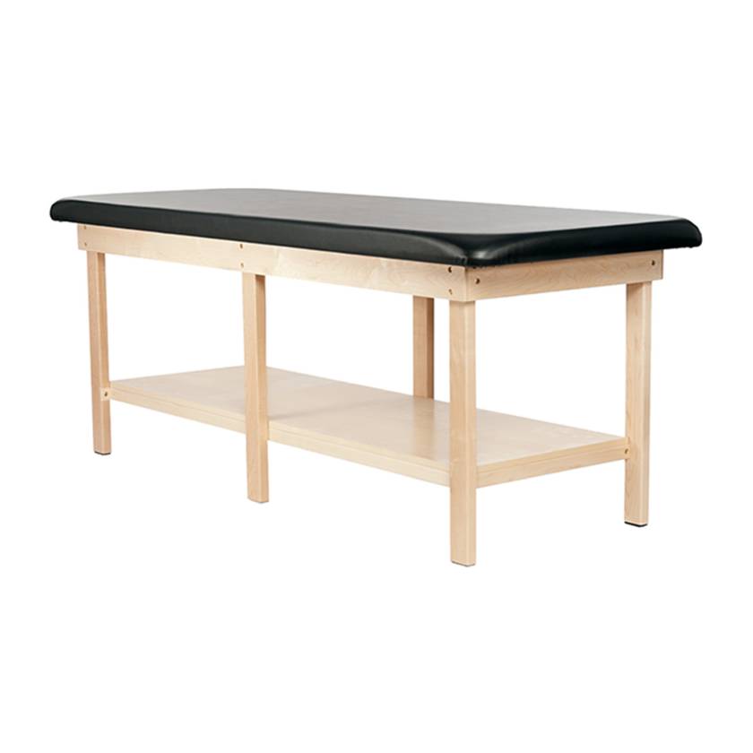Pivotal Health Solutions FESS-6L 6-Leg Classic Wood Treatment Table - Flat Cushion