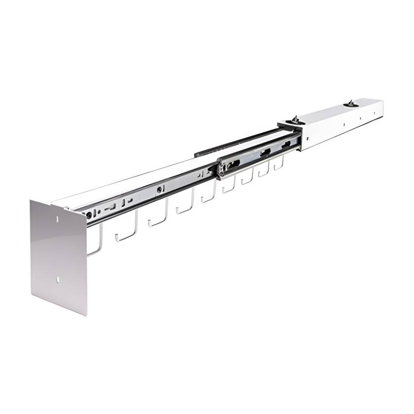 Universal Medical Inc. FI100629 Hanging Catheter Slide Rack with Nine Hooks - 24" Deep