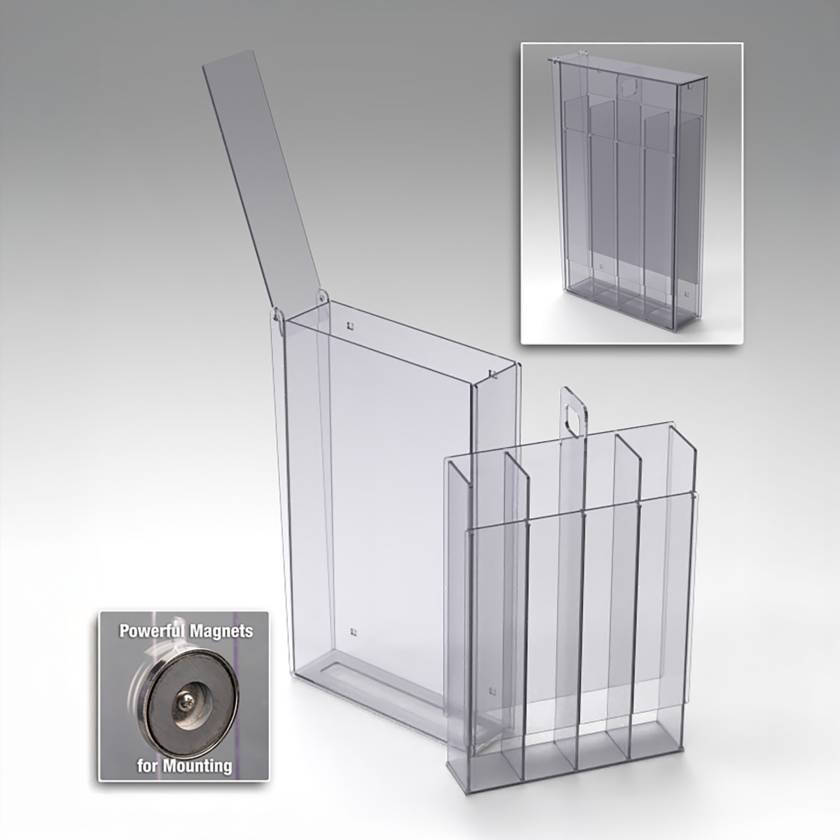 Poltex FLYHLST-M Cart-Mount Foley Catheter Holster - Magnet Mount