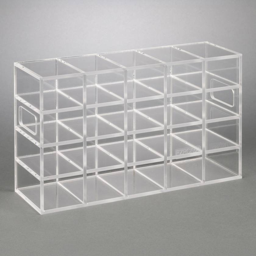 Poltex FZRCK54 Microtube Box Freezer Rack - 4 x 5 Array