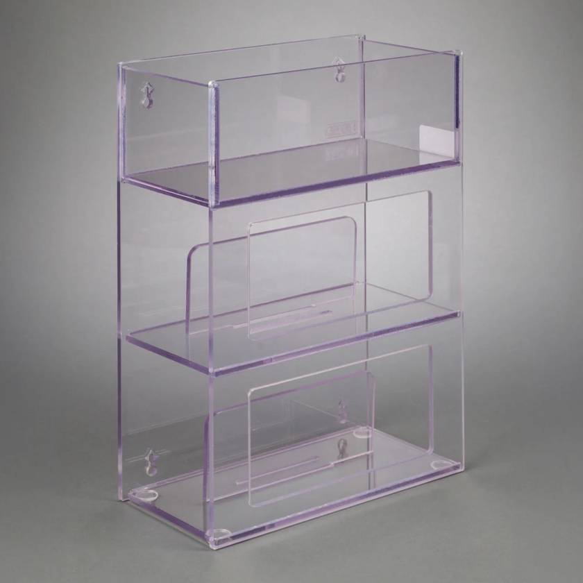 Poltex GB2BIN Dual Glove Box Holder with Bin