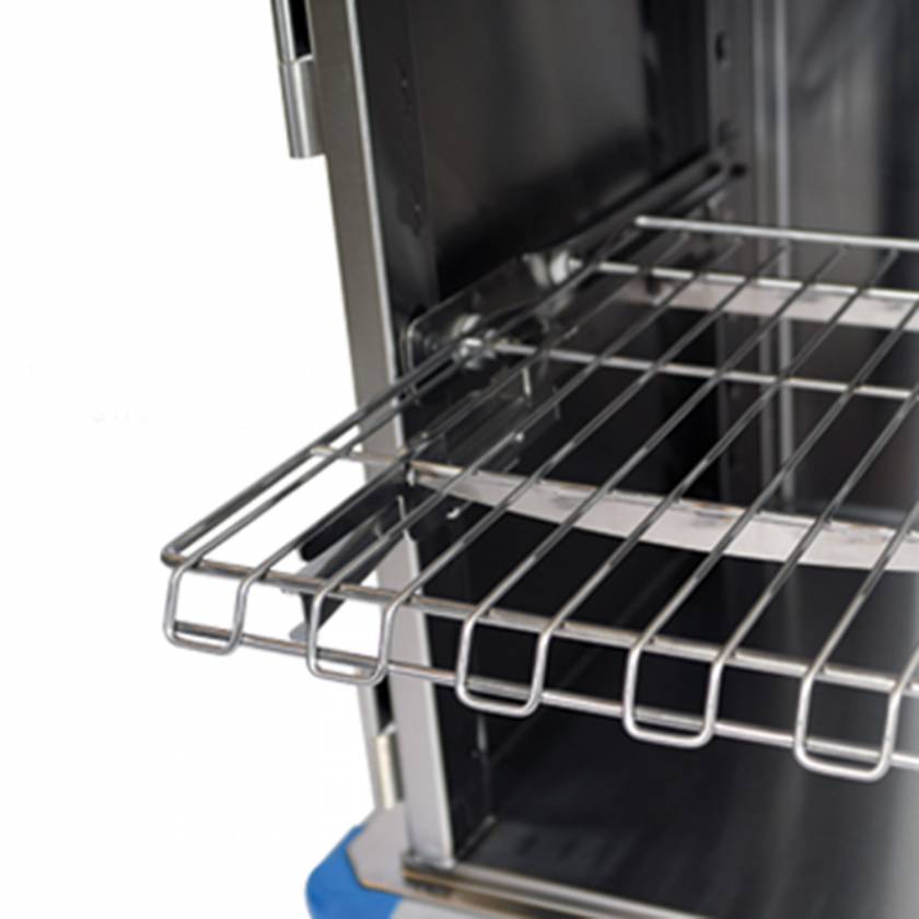 Pedigo CDS-335-WS Stainless Steel Shelf for Gen3 Closed Surgical Case Cart, 35" Width, Wire - Waterfall Edge Shelving (Please note: The Image is for reference only and is not the Actual Product Model)
