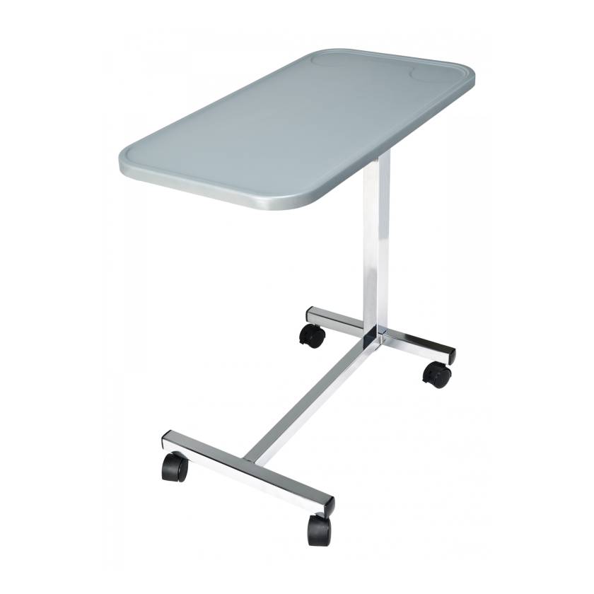 Lumex® GF8903P Composite Overbed Table, Non-Tilt, Chrome-Plated