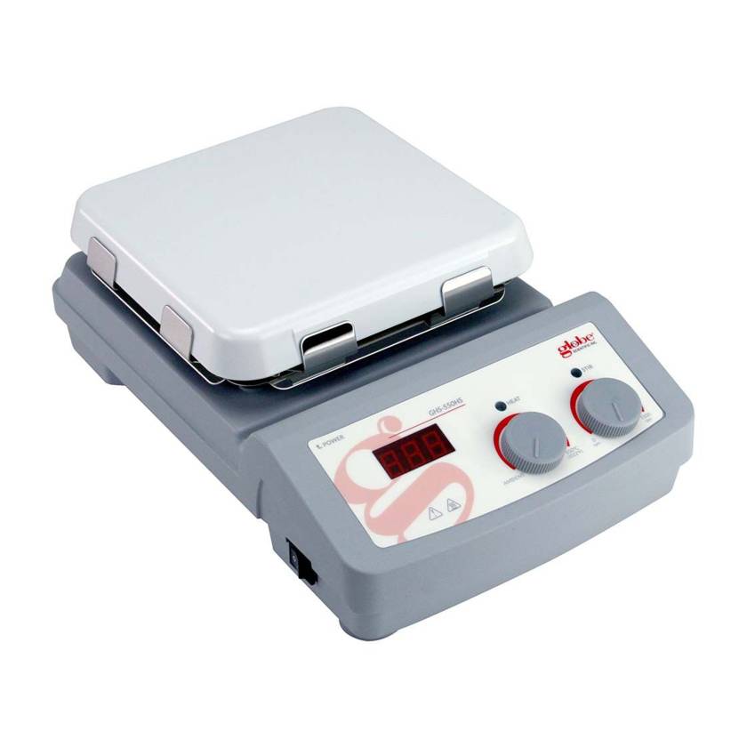Globe Scientific GHS-550HS Digital Hotplate Stirrer with Glass Ceramic Top Plate