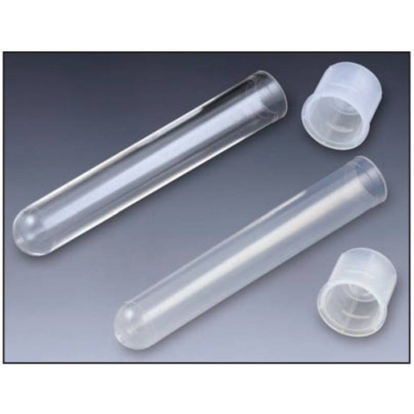 12mm x 75mm (5mL) Culture Tubes with Separate Dual Position Cap