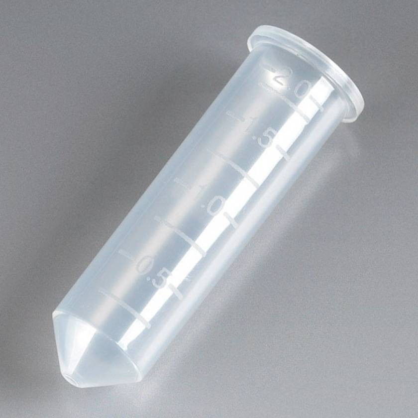 2mL Microcentrifuge Tube - Polypropylene (PP) - No Cap - Graduated