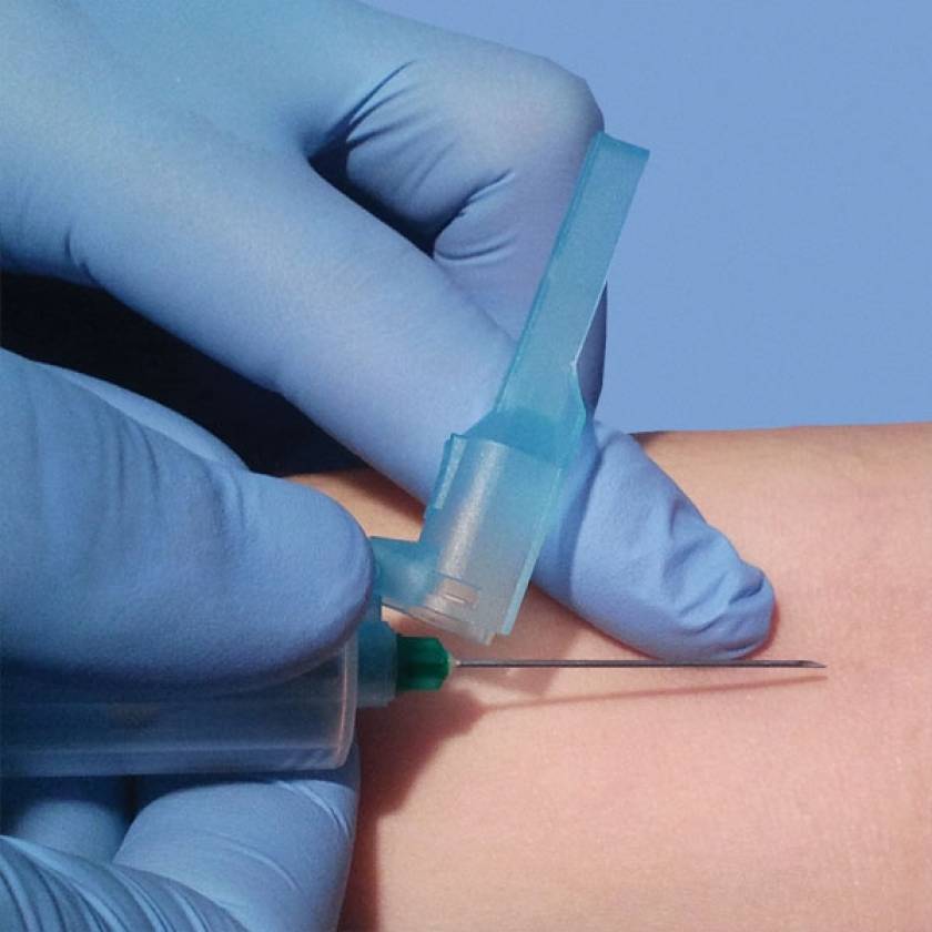 Safety Needle Holder Universal Fit Needle Holder with Shield Globe